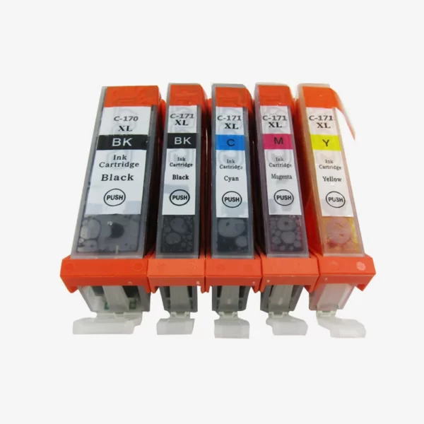 Tinta Canon CLI-171XL Negro 10.8ML 550Pag MG5710 MG6810
