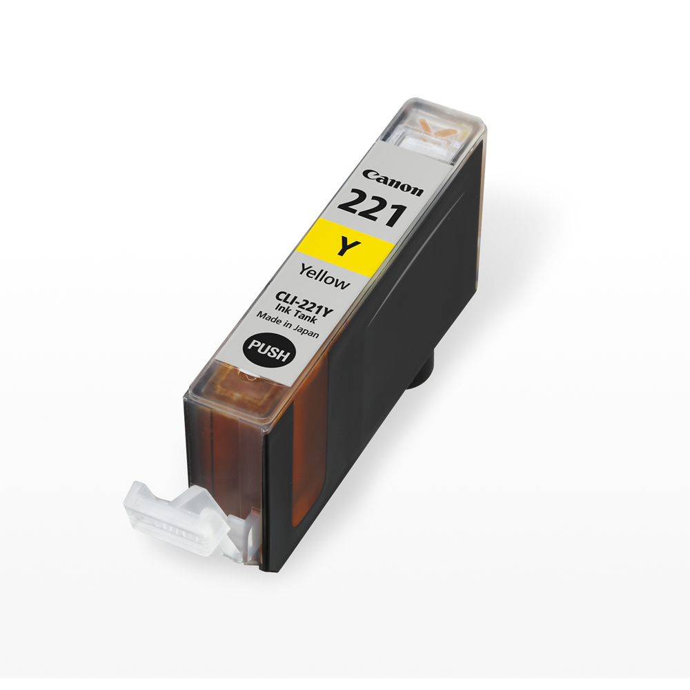 Tinta Canon CLI-221 Yellow 9ML 210Pag iP4600 MP540 Tinta Canon CLI-221 Yellow 9ML 210Pag iP4600 MP540