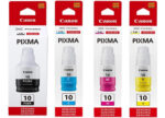 Tinta Canon GI-10C Cyan 70ML 7,700 Pag.  Pixma G5010