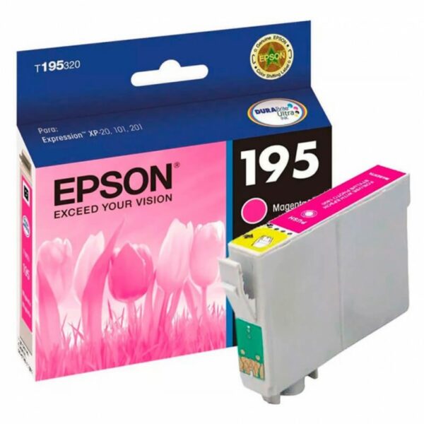 Tinta Epson T195320 (195) Magenta 210 Pag