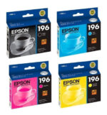 Tinta Epson T196120 (196) Negro 200 Pag