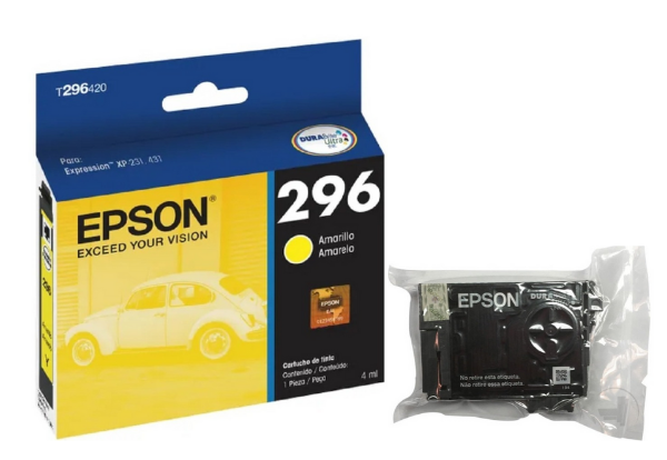 Tinta Epson T296420 (296) Yellow 250 Pag