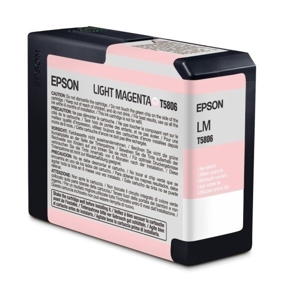 Tinta Epson T580600 Light Magenta (80ML) 720 Pag