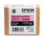 Tinta Epson T580B00 Vivid Light Magenta (80ML) 720 Pag