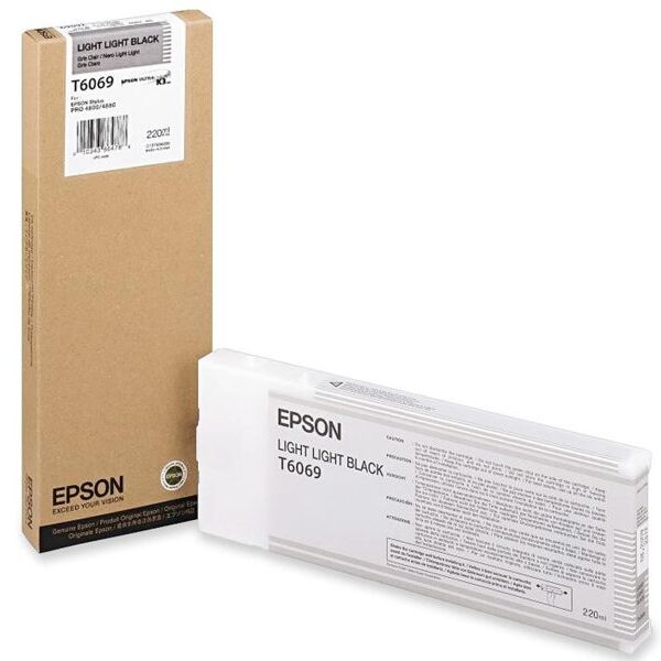 Tinta Epson T606900 Light Light Black (220ML)