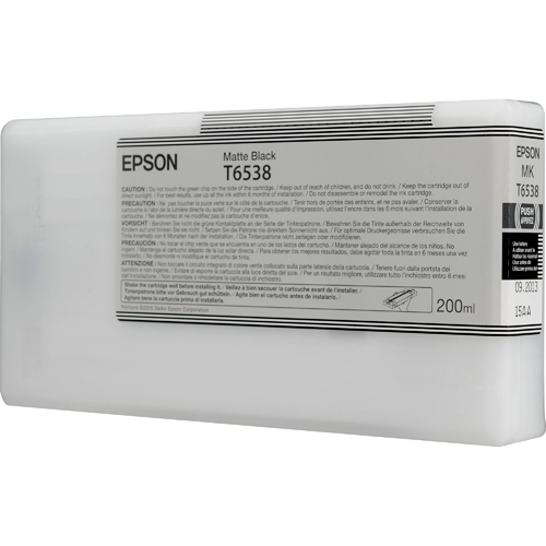 Tinta Epson T653800 Matte Black (200ML)
