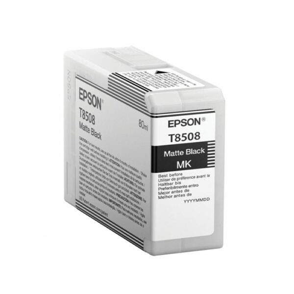 Tinta Epson T850800 Matte Black 80ML SC-P800