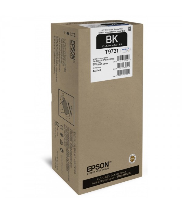 Tinta Epson T973120 Negro (22,500 Pag.) WF-C869R Tinta Epson T973120 Negro (22,500 Pag.) WF-C869R