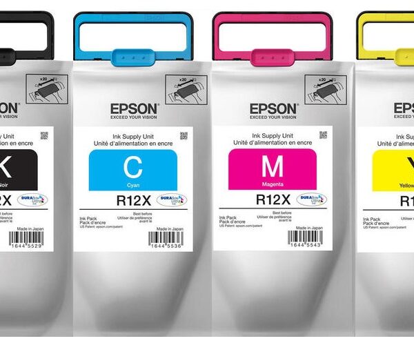 Tinta Epson TR12X120 Negro 20,000 Pag. WF-R5690