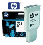 Tinta HP 3WX25A (728) Matte Black 130ML | DesignJet T730, T830