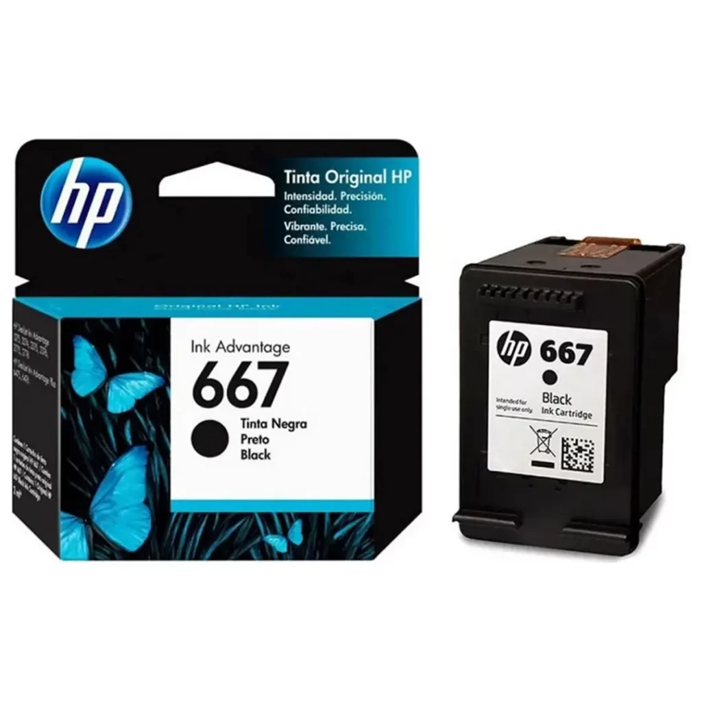 Tinta HP 3YM79AL (667) Negro 120 Pag.