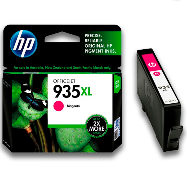 Tinta HP C2P25AL (935XL) Magenta 825 Pag. OfficeJet 6830