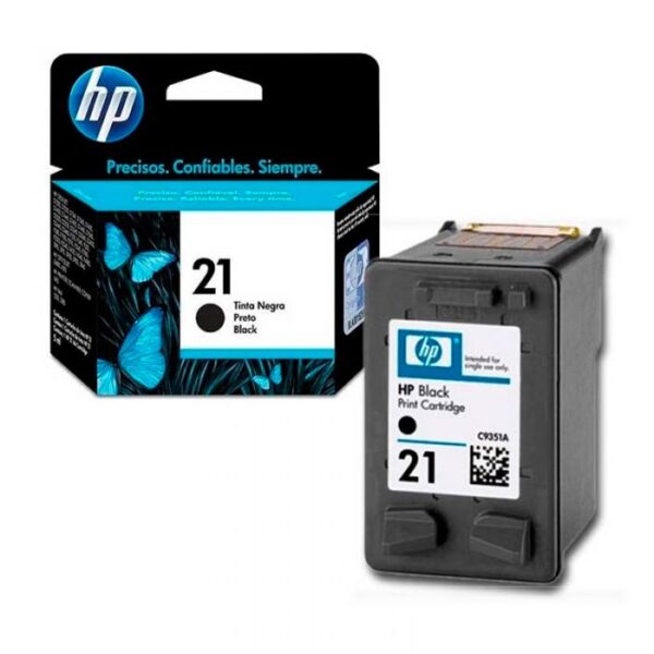 Tinta HP C9351AL (21) Negro 190 Pag. Deskjet 3920