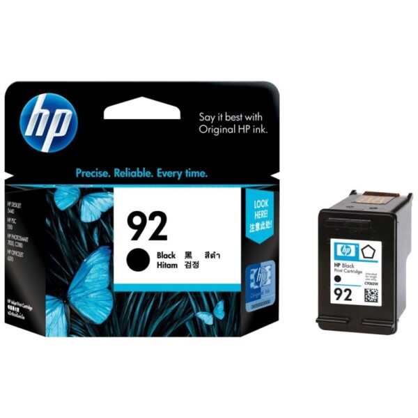 Tinta HP C9362WL (92) Negro 220 Pag. Deskjet 6540