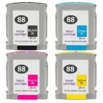 Tinta HP C9396AL (88XL) Negro 2,450 Pag. Officejet Pro K5400