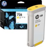Tinta HP F9J65A (728) Yellow 130ML | DesignJet T730, T830