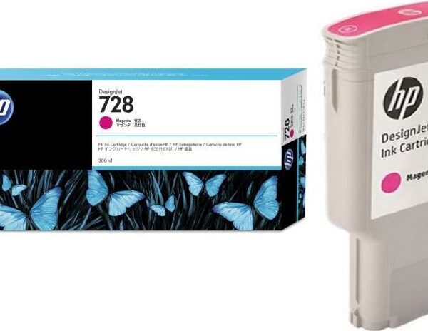 Tinta HP F9K16A (728) Magenta 300ML | DesignJet T730, T830