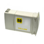 Tinta Hp C4848A (80) Yellow 350ML DesignJet 1050