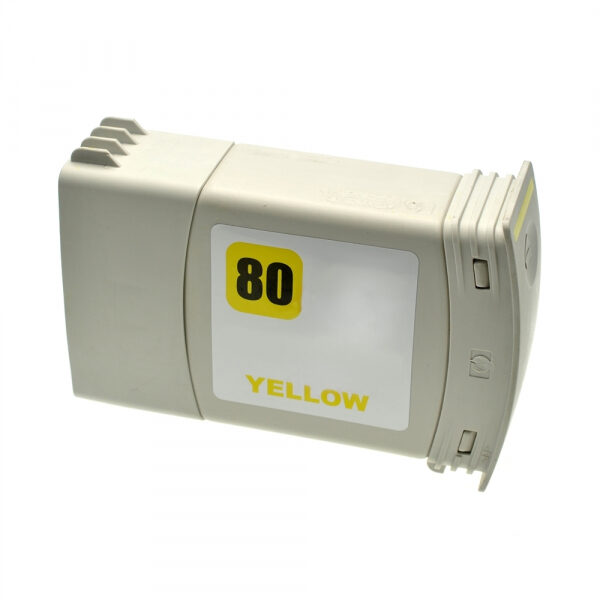 Tinta Hp C4848A (80) Yellow 350ML DesignJet 1050