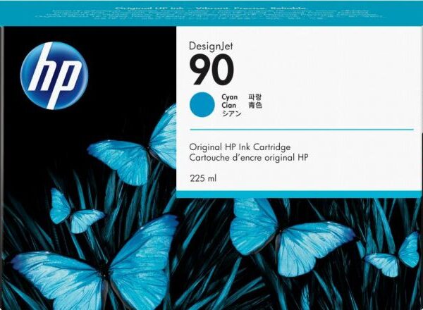 Tinta Hp C5060A (90) Cyan 225ML DesignJet 4000