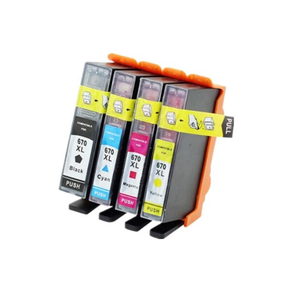 Tinta Hp CZ117AL (670XL) Negro 550Pag.