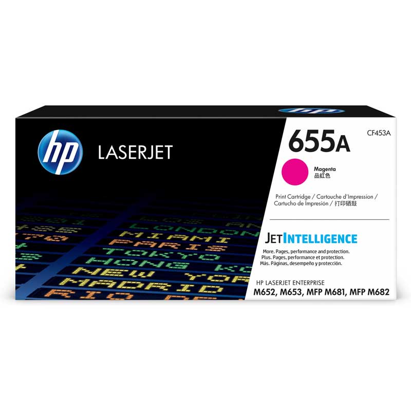 Tóner HP CF453A (655A) Magenta 10,500 Pag Tóner HP CF453A (655A) Magenta 10,500 Pag