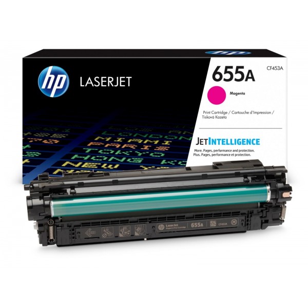 Tóner HP CF453A (655A) Magenta 10,500 Tóner HP CF453A (655A) Magenta 10,500 Pag