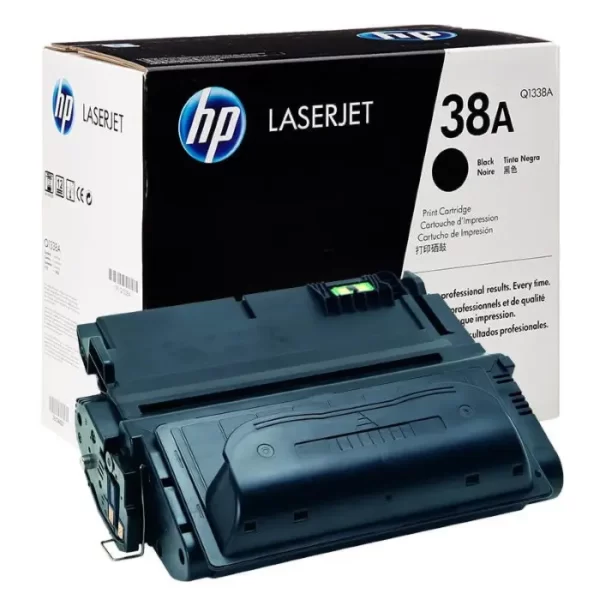 Tóner HP Q1338A (38A) Negro 12,000 Pag