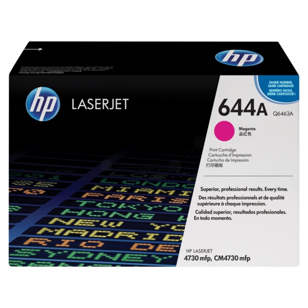 Tóner HP Q6463A (644A) Magenta 12,000 Tóner HP Q6463A (644A) Magenta 12,000 Pag