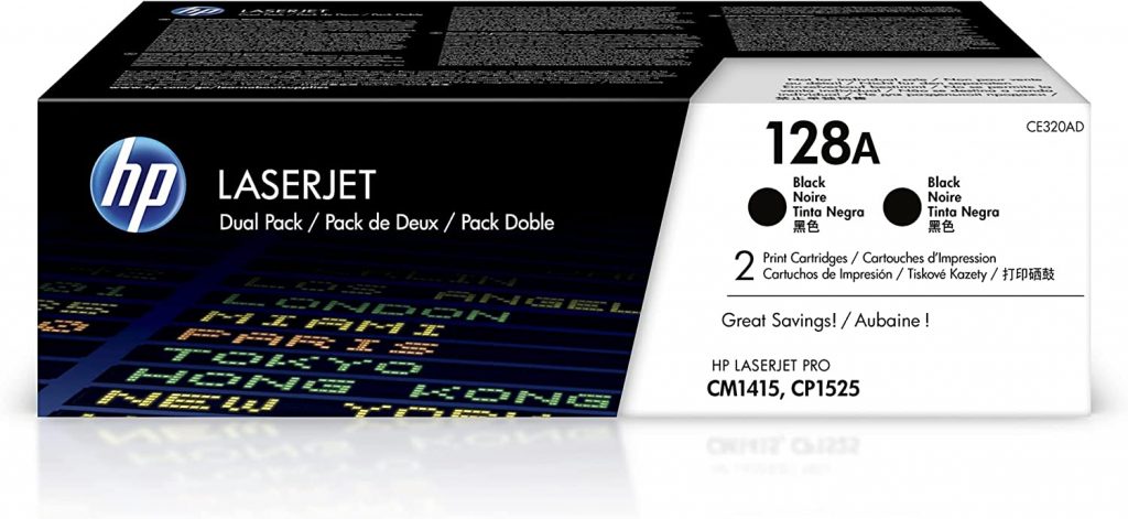 Toner Hp 128AD (CE320AD) Negro 2,100 Pag LaserJet CM1410