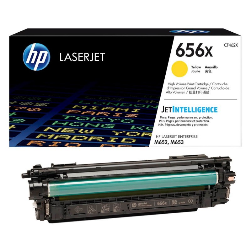Toner Hp 656X (CF462X) Yellow 22,000p Toner Hp 656X (CF462X) Yellow 22,000pag