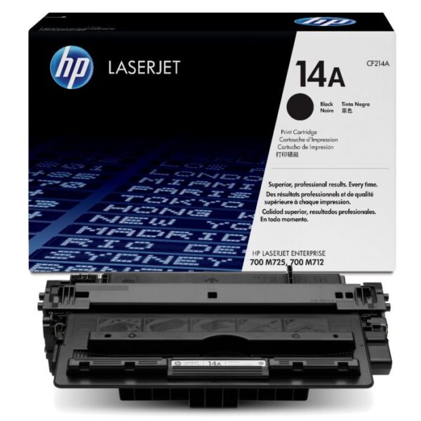 Toner Hp Lj 14A (CF214A) Negro 10,000 pag.