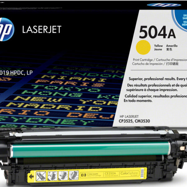 Toner Hp Lj 504A (CE252A) Yellow 7,000 pag