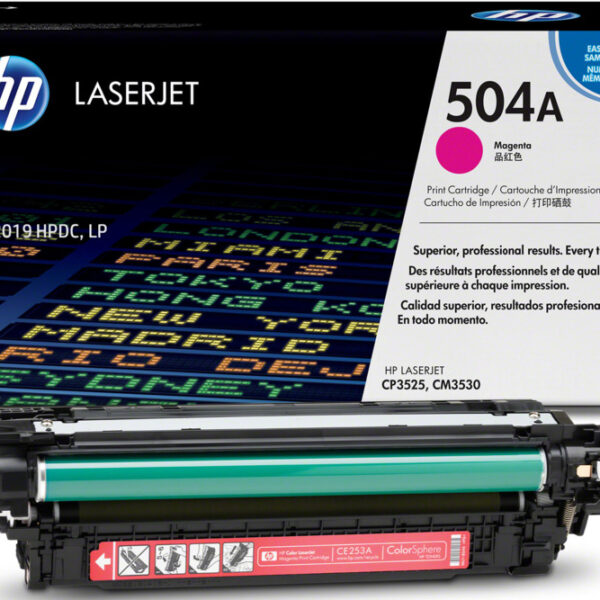 Toner Hp Lj 504A (CE253A) Magenta 7,000 pag