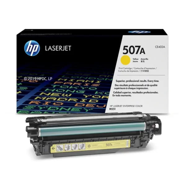 Toner Hp Lj 507A (CE402A) Yellow 6,000 pag