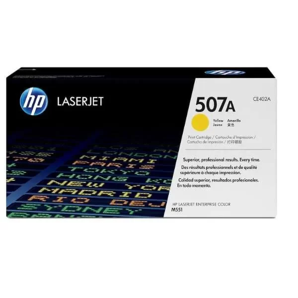 Toner Hp Lj 507A (CE402A) Yellow 6,000 pag