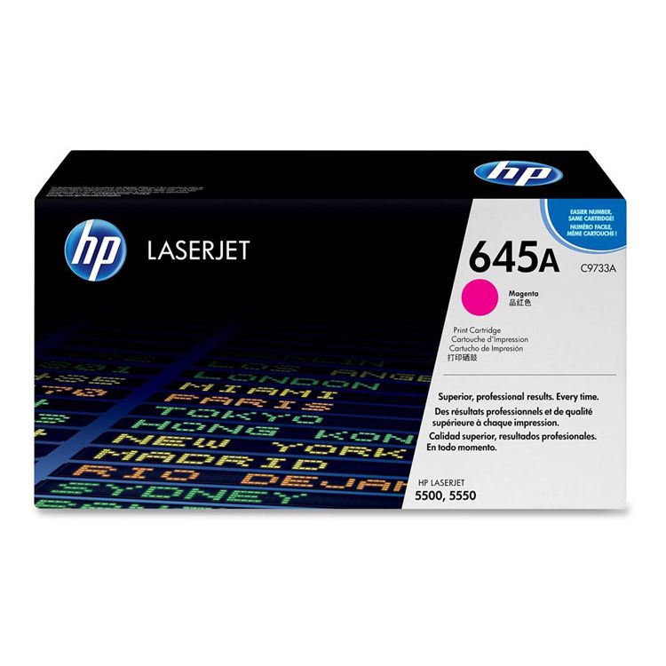 Toner Hp Lj 645A (C9733A) Magenta 12,000 pag Toner Hp Lj 645A (C9733A) Magenta 12,000 pag