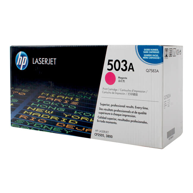 Tóner Hp Q7583A (503A) Magenta 6,000 Pag Tóner Hp Q7583A (503A) Magenta 6,000 Pag