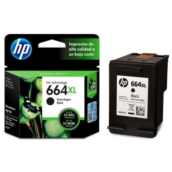 inta Hp F6V31AL (664XL) Negro 480Pag.