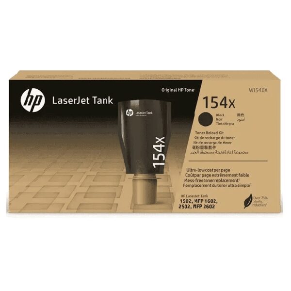 Tóner HP W1540X 154X  W1540X Negro L.J 1502,1602, 2602