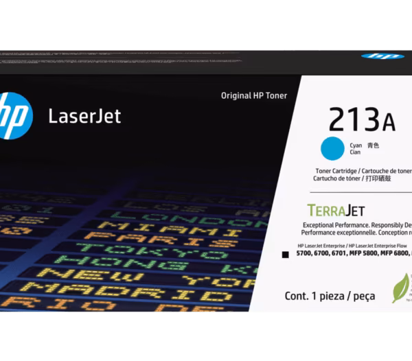 Tóner Hp W2131A (213A) Cyan LaserJet 5700, 5800, 6700, 6701, 6800